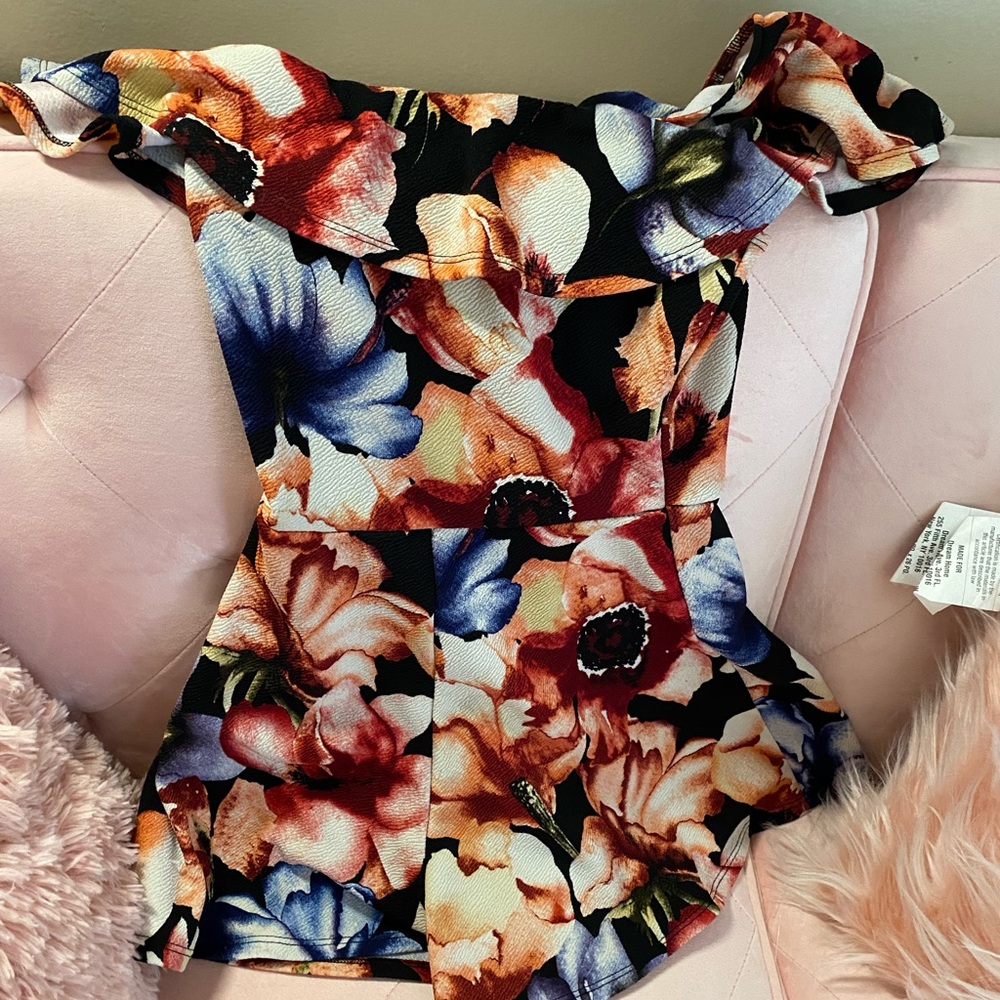 Floral romper